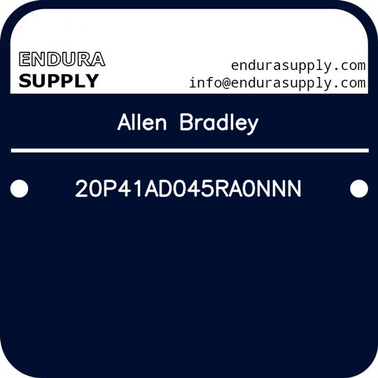 allen-bradley-20p41ad045ra0nnn