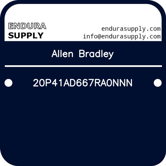 allen-bradley-20p41ad667ra0nnn