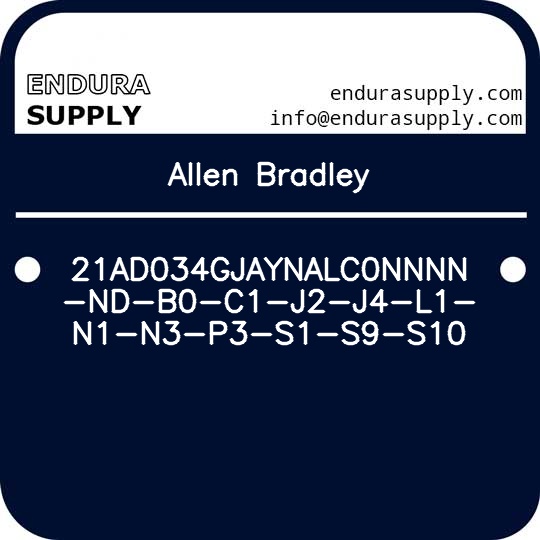 allen-bradley-21ad034gjaynalc0nnnn-nd-b0-c1-j2-j4-l1-n1-n3-p3-s1-s9-s10