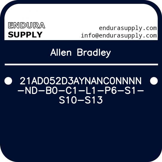 allen-bradley-21ad052d3aynanc0nnnn-nd-b0-c1-l1-p6-s1-s10-s13