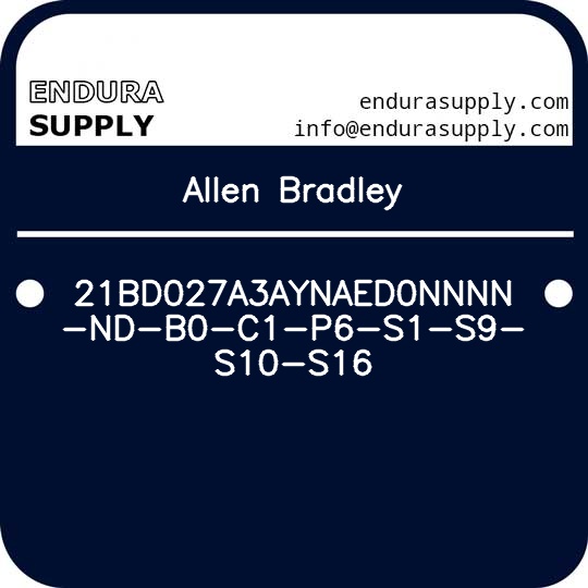 allen-bradley-21bd027a3aynaed0nnnn-nd-b0-c1-p6-s1-s9-s10-s16