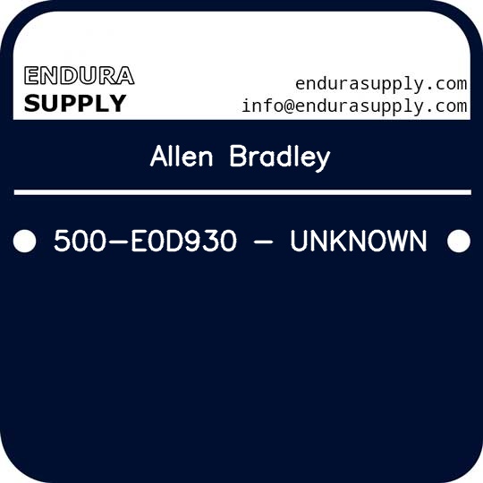 allen-bradley-500-e0d930-unknown