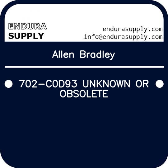 allen-bradley-702-c0d93-unknown-or-obsolete