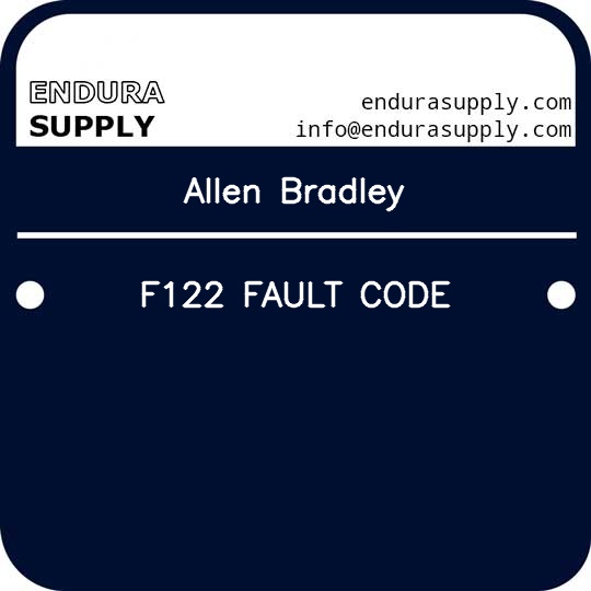 allen-bradley-f122-fault-code