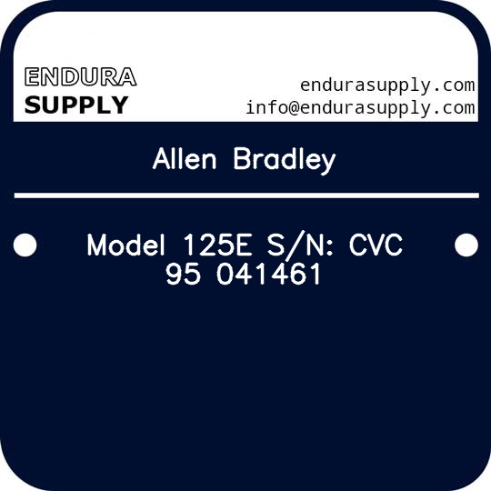 allen-bradley-model-125e-sn-cvc-95-041461