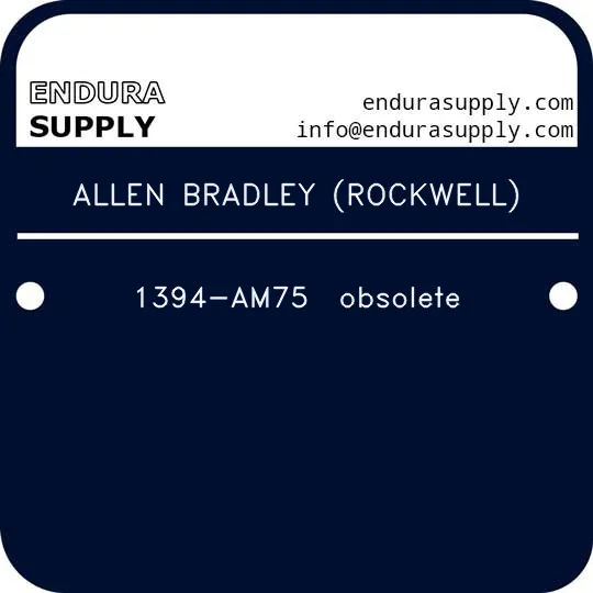 allen-bradley-rockwell-1394-am75-obsolete