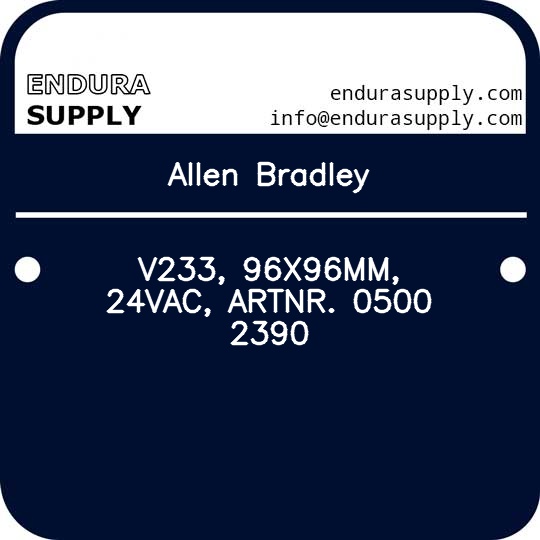 allen-bradley-v233-96x96mm-24vac-artnr-0500-2390