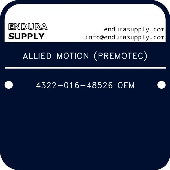 allied-motion-premotec-4322-016-48526-oem