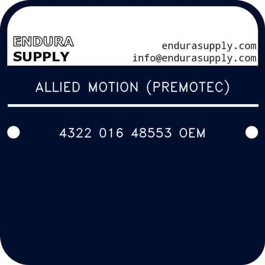allied-motion-premotec-4322-016-48553-oem