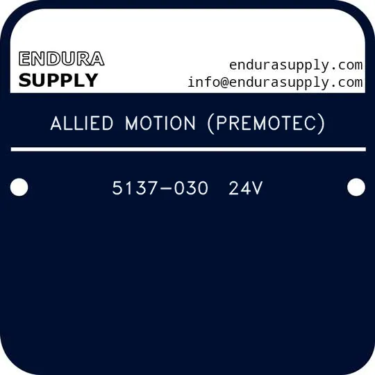 allied-motion-premotec-5137-030-24v