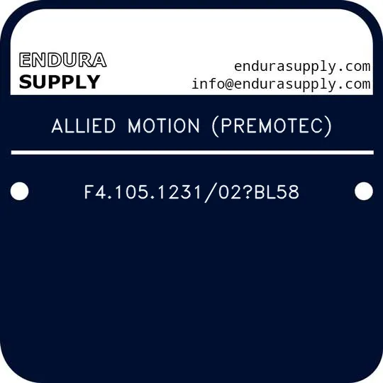 allied-motion-premotec-f4105123102bl58