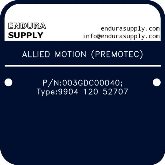 allied-motion-premotec-pn003gdc00040-type9904-120-52707