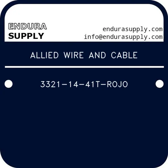 allied-wire-and-cable-3321-14-41t-rojo