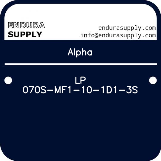 alpha-lp-070s-mf1-10-1d1-3s