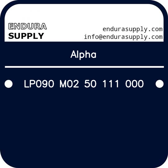alpha-lp090-m02-50-111-000