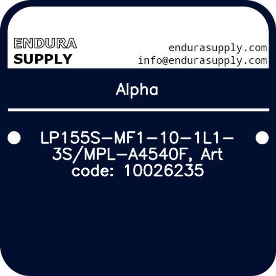 alpha-lp155s-mf1-10-1l1-3smpl-a4540f-art-code-10026235