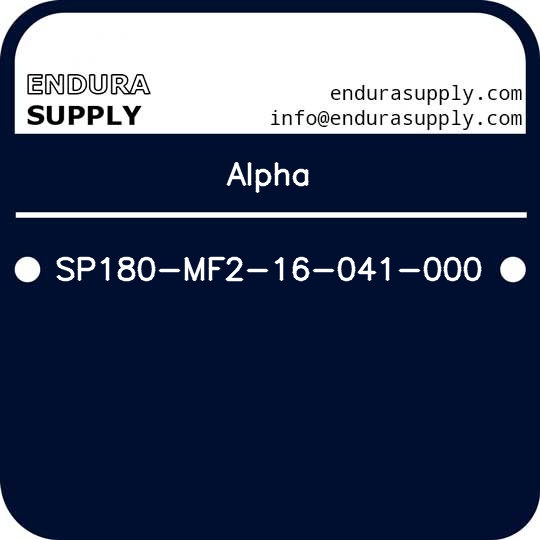 alpha-sp180-mf2-16-041-000