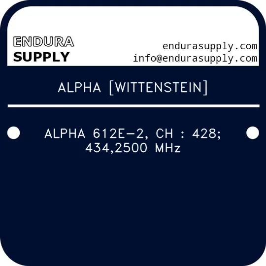 alpha-wittenstein-alpha-612e-2-ch-428-4342500-mhz