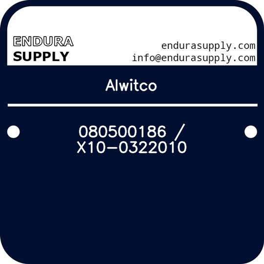 alwitco-080500186-x10-0322010