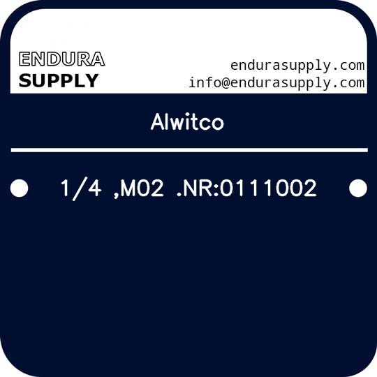 alwitco-14-m02-nr0111002
