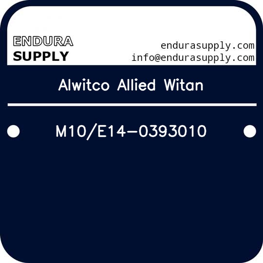 alwitco-allied-witan-m10e14-0393010
