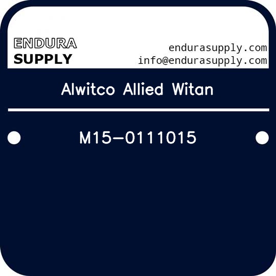alwitco-allied-witan-m15-0111015