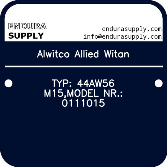 alwitco-allied-witan-typ-44aw56-m15model-nr-0111015