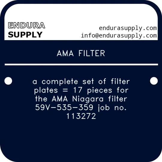ama-filter-a-complete-set-of-filter-plates-17-pieces-for-the-ama-niagara-filter-59v-535-359-job-no-113272