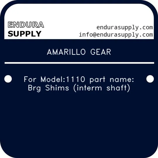 amarillo-gear-for-model1110-part-name-brg-shims-interm-shaft