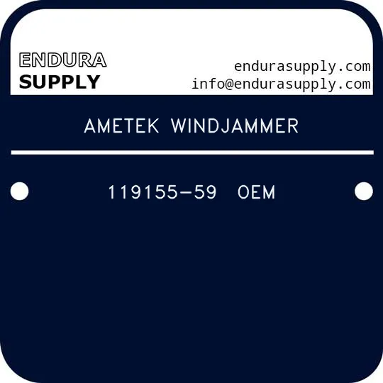 ametek-windjammer-119155-59-oem