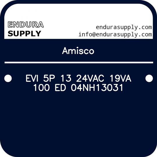 amisco-evi-5p-13-24vac-19va-100-ed-04nh13031