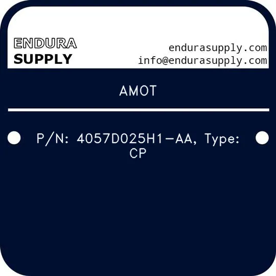 amot-pn-4057d025h1-aa-type-cp