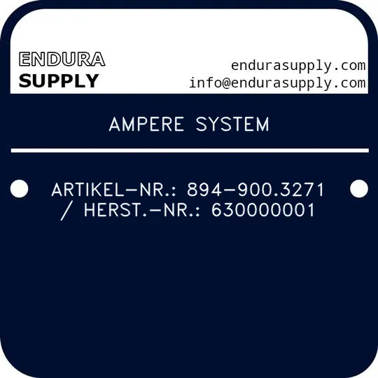 ampere-system-artikel-nr-894-9003271-herst-nr-630000001