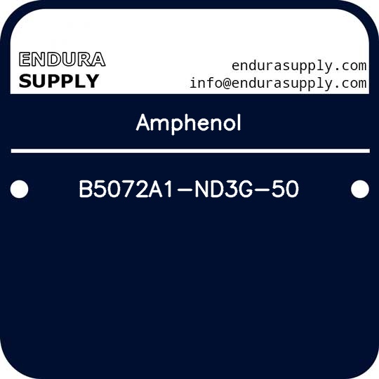 amphenol-b5072a1-nd3g-50