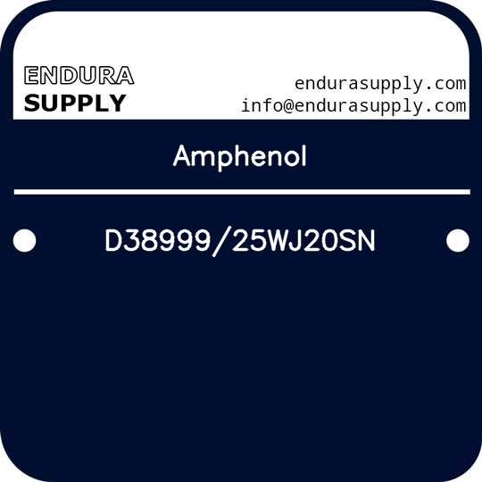 amphenol-d3899925wj20sn