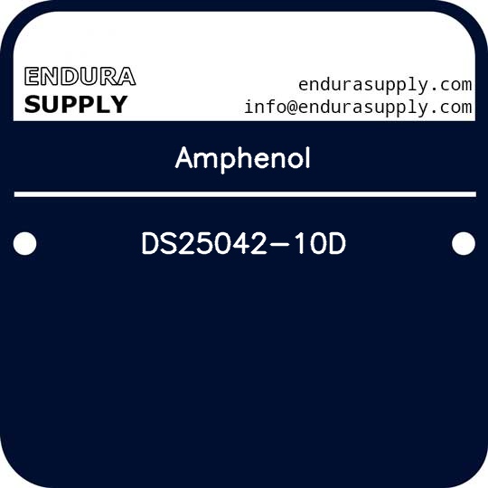 amphenol-ds25042-10d