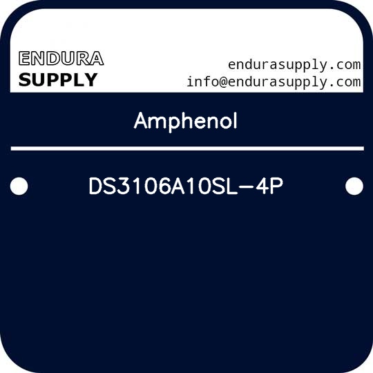 amphenol-ds3106a10sl-4p