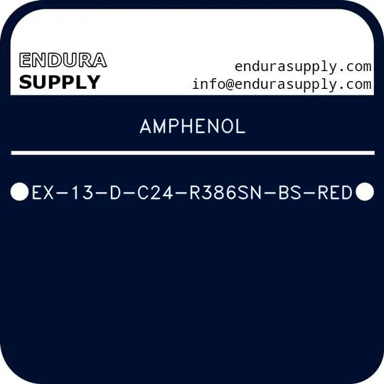 amphenol-ex-13-d-c24-r386sn-bs-red