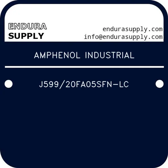 amphenol-industrial-j59920fa05sfn-lc