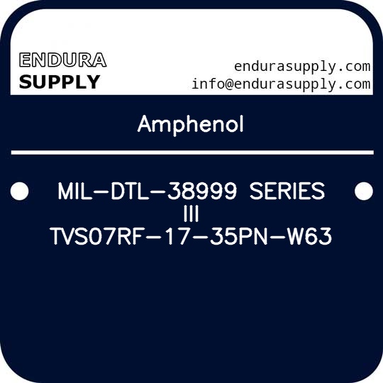 amphenol-mil-dtl-38999-series-iii-tvs07rf-17-35pn-w63