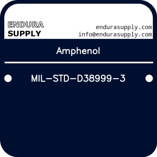 amphenol-mil-std-d38999-3