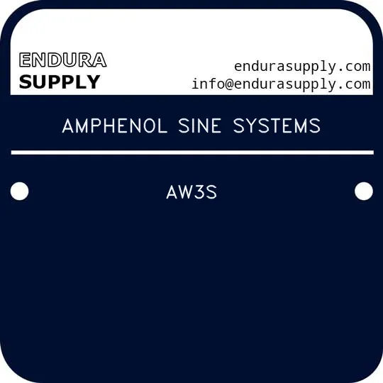 amphenol-sine-systems-aw3s