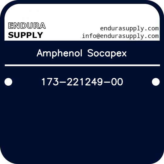 amphenol-socapex-173-221249-00