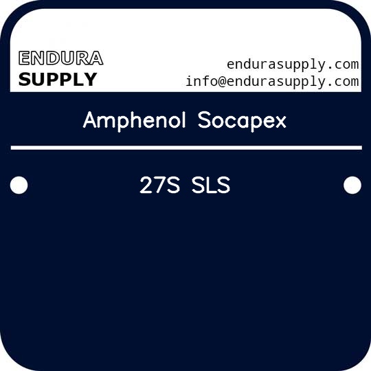 amphenol-socapex-27s-sls