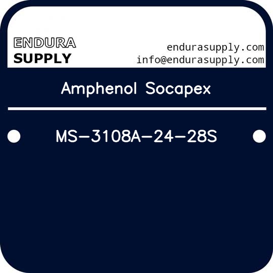 amphenol-socapex-ms-3108a-24-28s