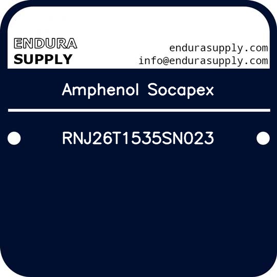 amphenol-socapex-rnj26t1535sn023