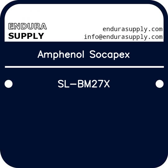 amphenol-socapex-sl-bm27x