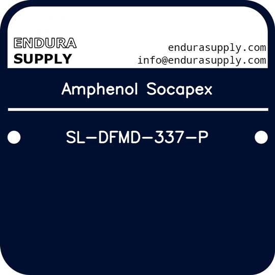 amphenol-socapex-sl-dfmd-337-p