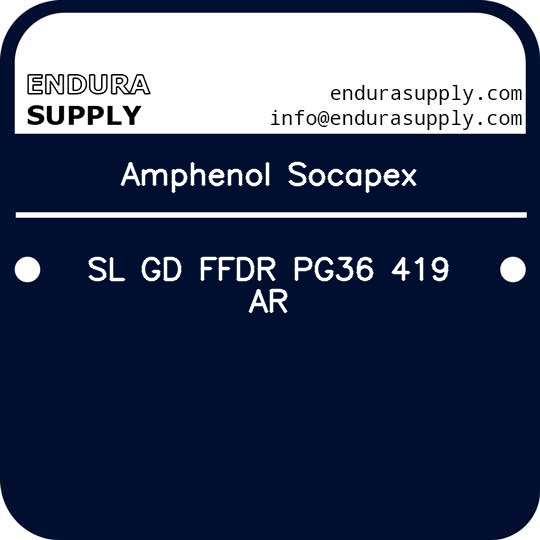 amphenol-socapex-sl-gd-ffdr-pg36-419-ar