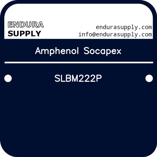 amphenol-socapex-slbm222p